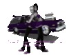Purple Hot Rod Lowrider