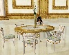 Gold Table/Chairs