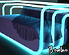 Neon Couch Blue