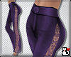 *Silk Lace Flares Purple