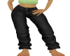 1BLACK DENIM JEANS BAGGY
