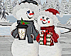 Cute Snowman Couple
