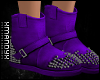 xMx:Spiked Purple Uggs
