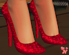 Ruby red heels ♡