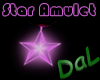 Pink Tourmal Star Amulet