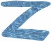 Letter Z Animated Water