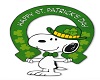 St Patricks Day Snoopy