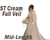 ST Mid-Length Cream Veil
