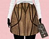 G̷. Vero Camel Skirt