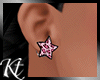 [K] Star leopard pink