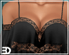Black Lace Crop Skirt