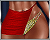 Sexy Red & Gold Skirt RL