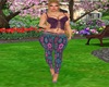 (F) $ummer Purple Flower