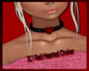 JC l Red Hearted Choker