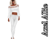 AA White Sweater / Jean