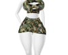 Military Top+ Skirt EMBX