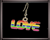 *L* Love Pride Earrings