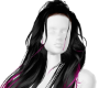 ~LH~blk/pk hair