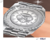 [Gel]Steel Diamond Watch