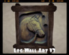 *Log Wall Art V3
