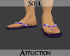 Purple FlipFlops