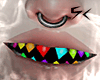 5C Colorful Shark Teeth