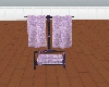 LL-Lavender towels/rack