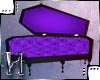 Neon Purple Coffin Couch