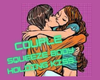 Couple Squeeze Kiss