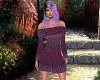 Knitted Purples Dress