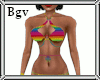 Bikini Rainbow wStraps