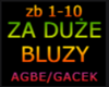 ZA DUŻE BLUZY