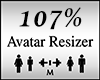 Avatar Scaler 107%