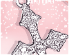 Diamond Cross Earring