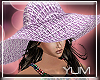 /Y/Purple Straw Hat