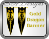 Gold Dragon Banner