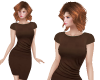 TF* Modest Brown Dress