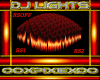 Red spike new dj light