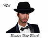 Black Bowler Hat