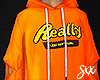 really hoodie orange