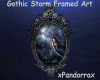Gothic Storm Framed Art