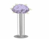 lilac flower pillar