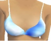 blue white bikini top
