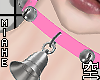 空 Choker Cow Pink 空
