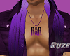 Purple R&R Necklace