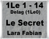 Le Secret / Lara Fabian