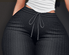Ribbed Pant Black