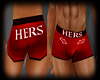 Hers Red Boxers