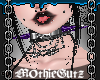 goth babe choker