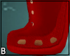 Red Crocs With Heels